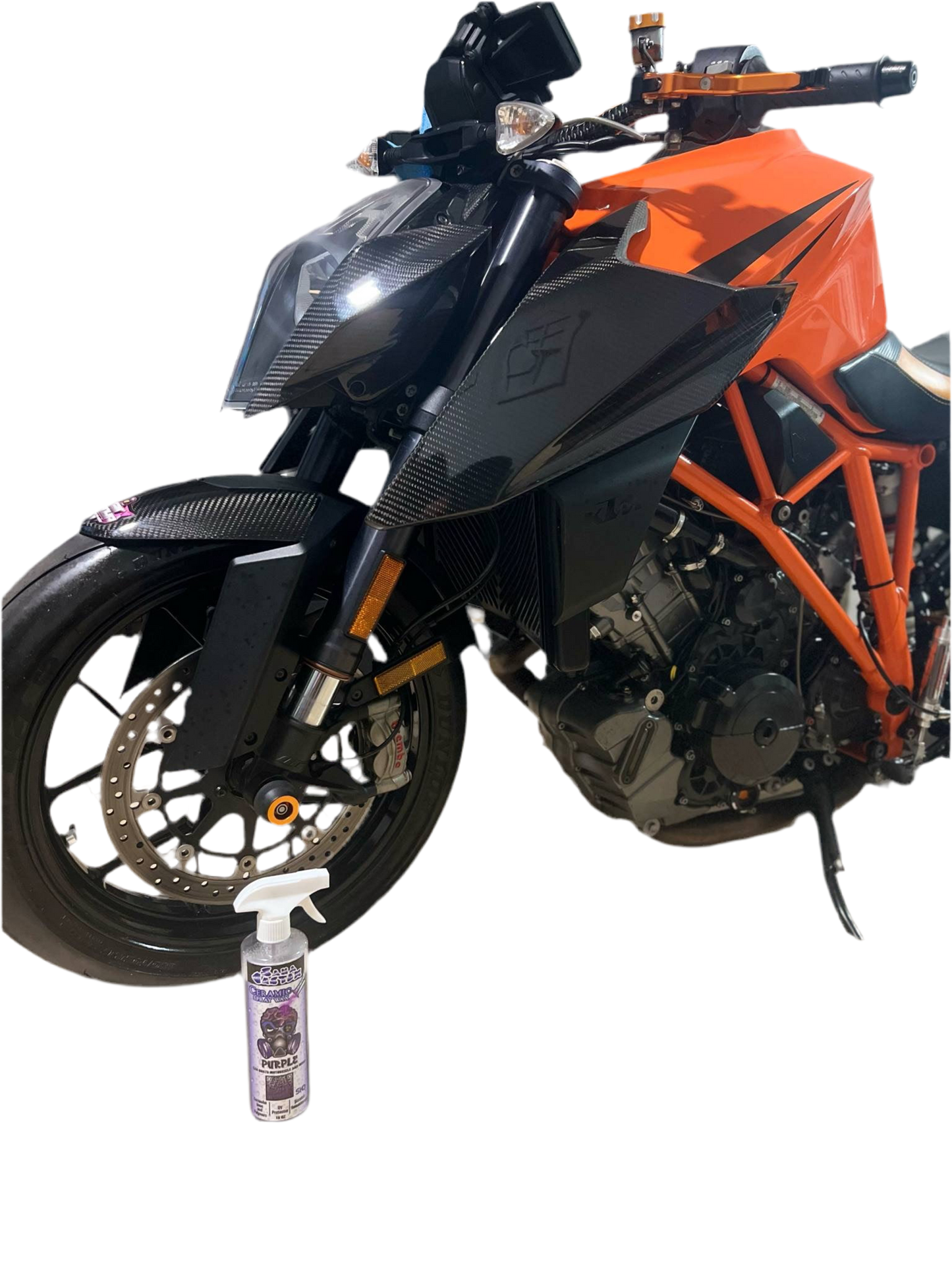 Sakacustom Purple ceramic spray wax +nozzle