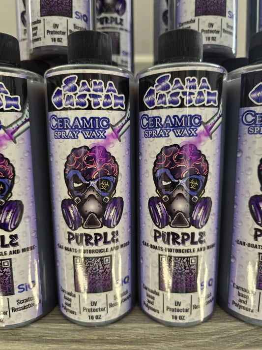 Sakacustom Purple ceramic spray wax +nozzle