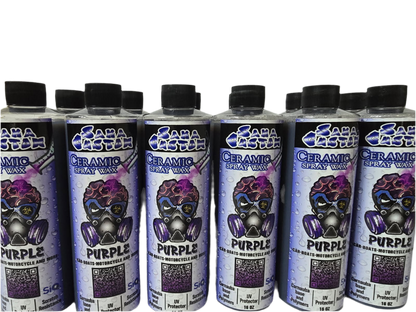 12(pack) Sakacustom Purple Ceramic Spray Wax +nozzle
