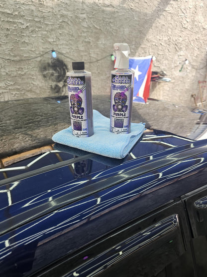 12(pack) Sakacustom Purple Ceramic Spray Wax +nozzle