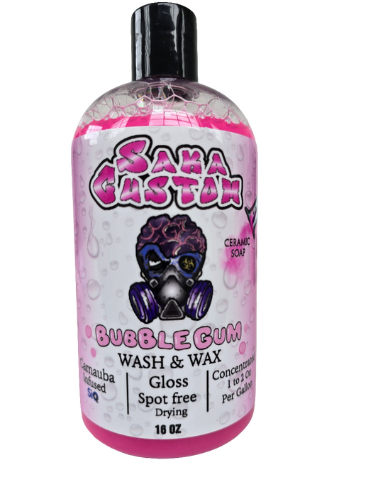 Wash & wax ceramic soap